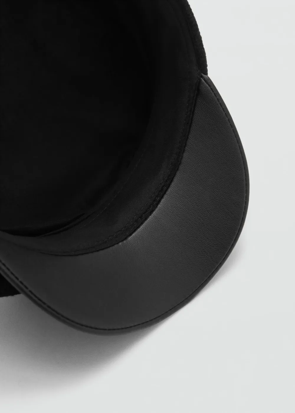 Casual Style Black Baker Cap