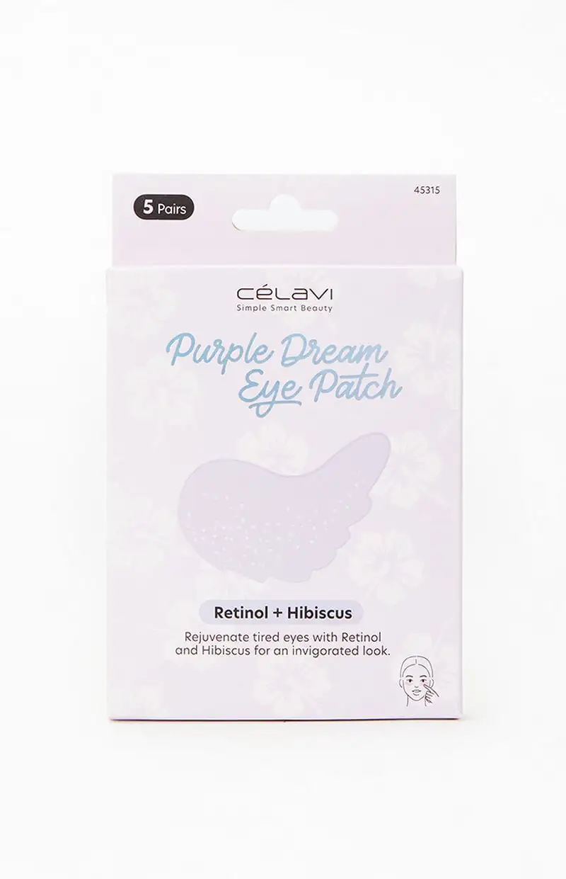 CELAVI 5 Pack Purple Dream Eye Patches