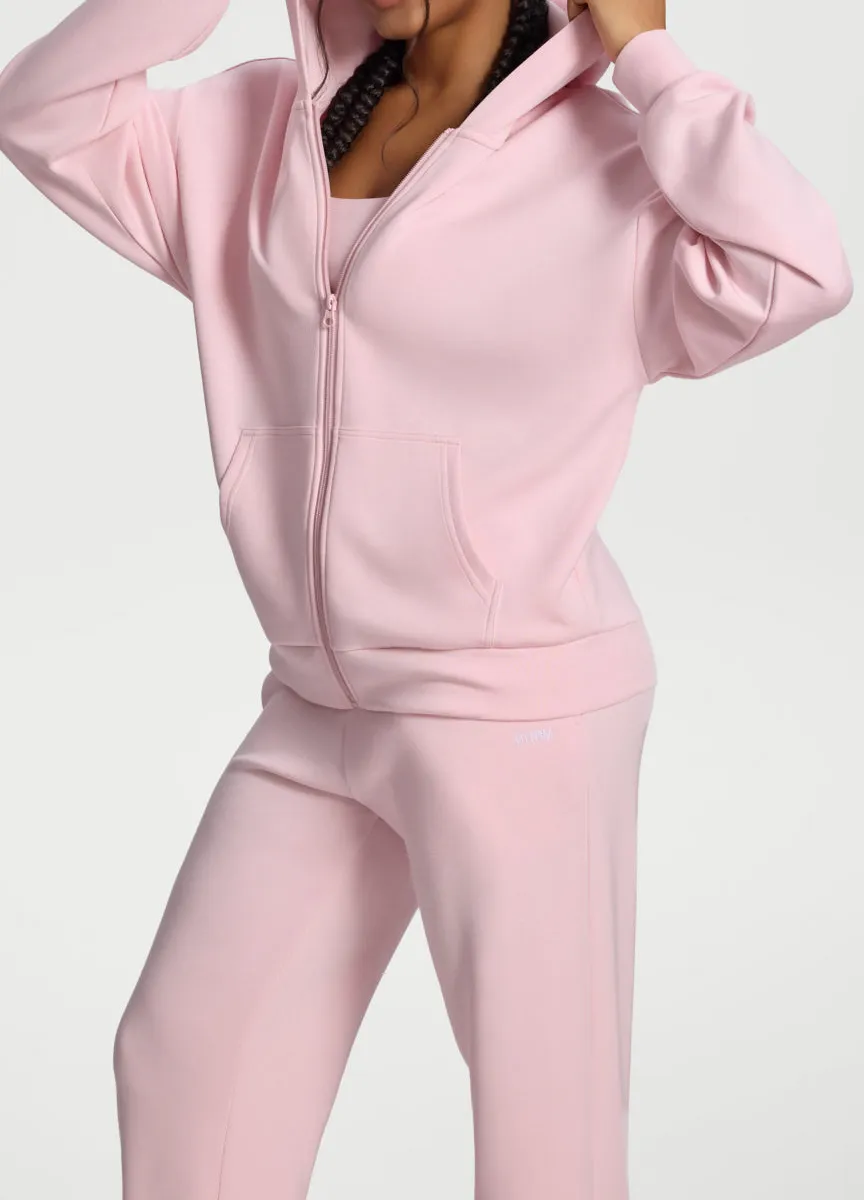 Relaxed Full-Zip Studio Hoodie