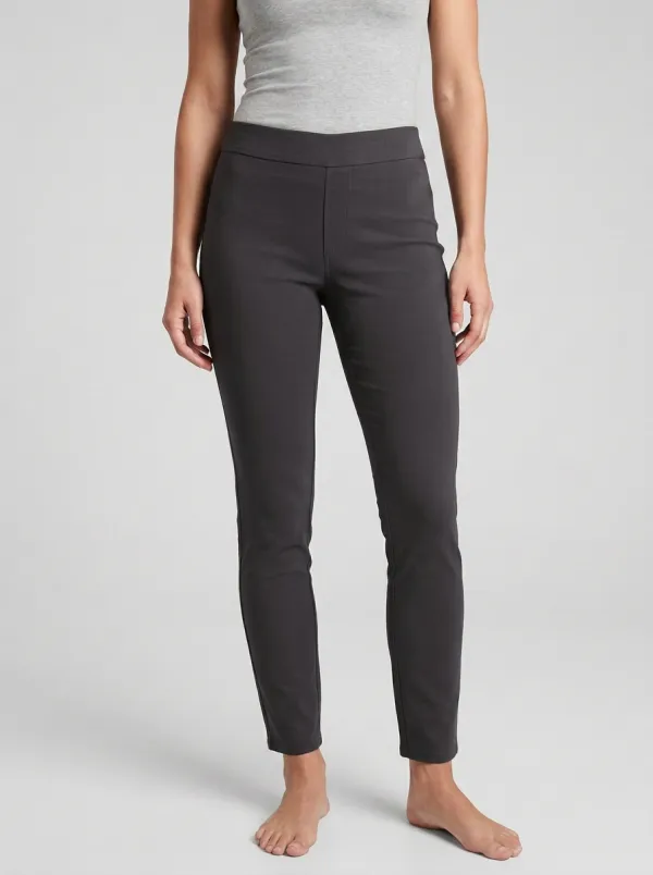 Effortless Mid-Rise Women's Stretch Mid-Rise Pants