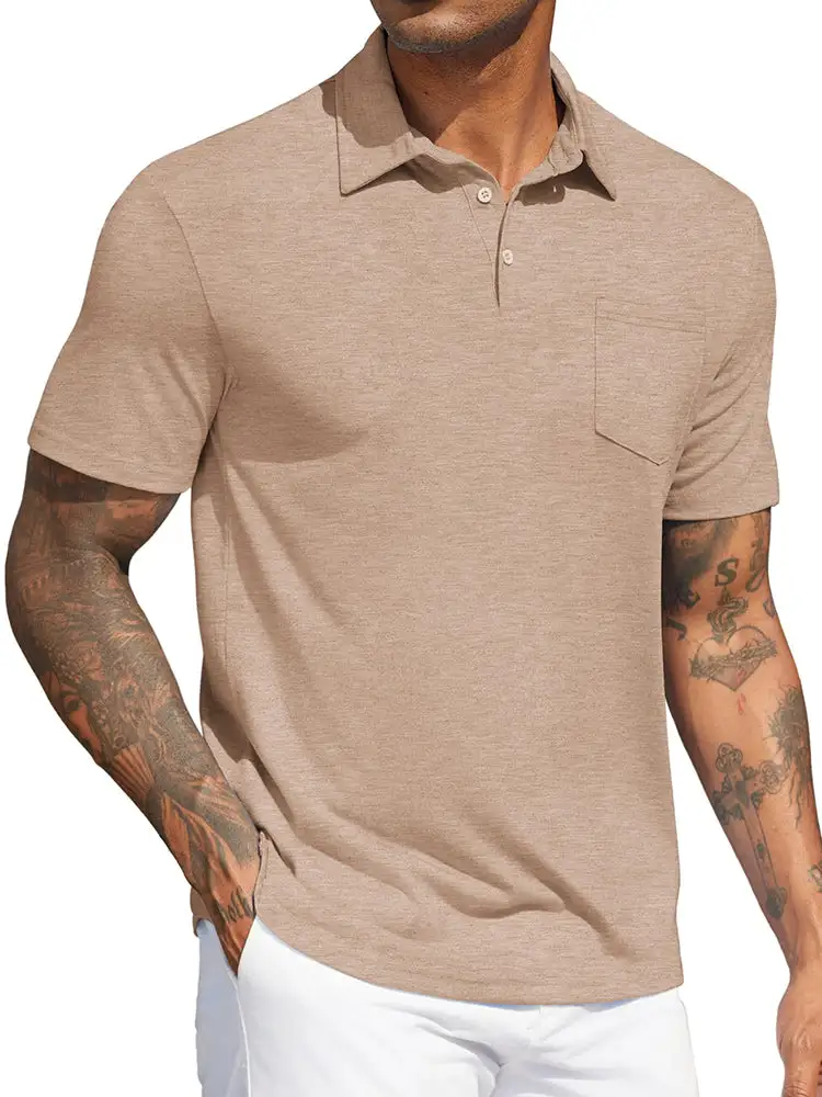 Casual Basic Golf Polo Shirt