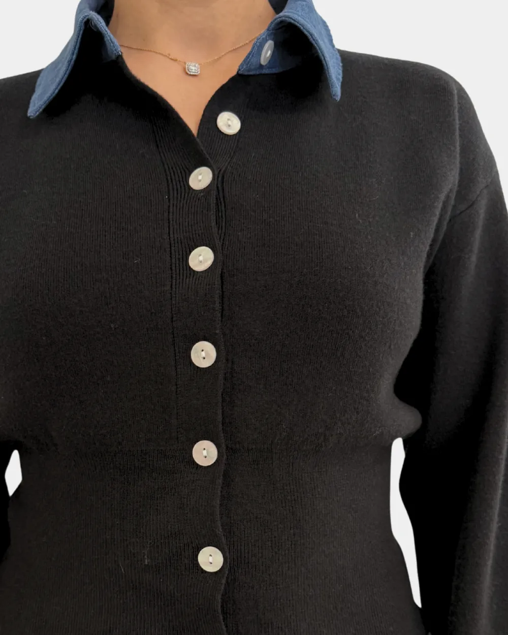 Relaxed Collar Cardigan Cardigans