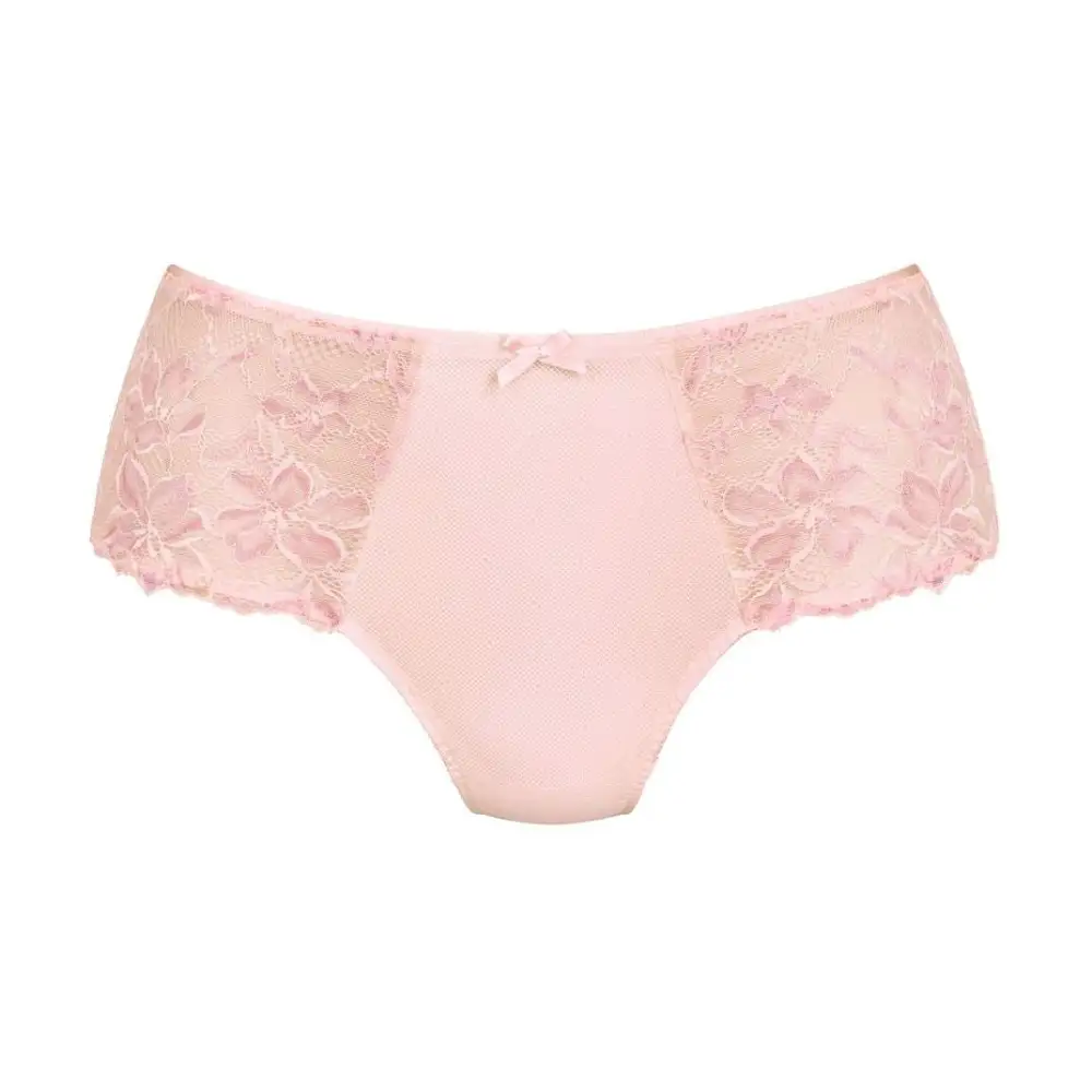 Women's Cotton Gusset Lace Cotton Soft Fabric High Waist Panty