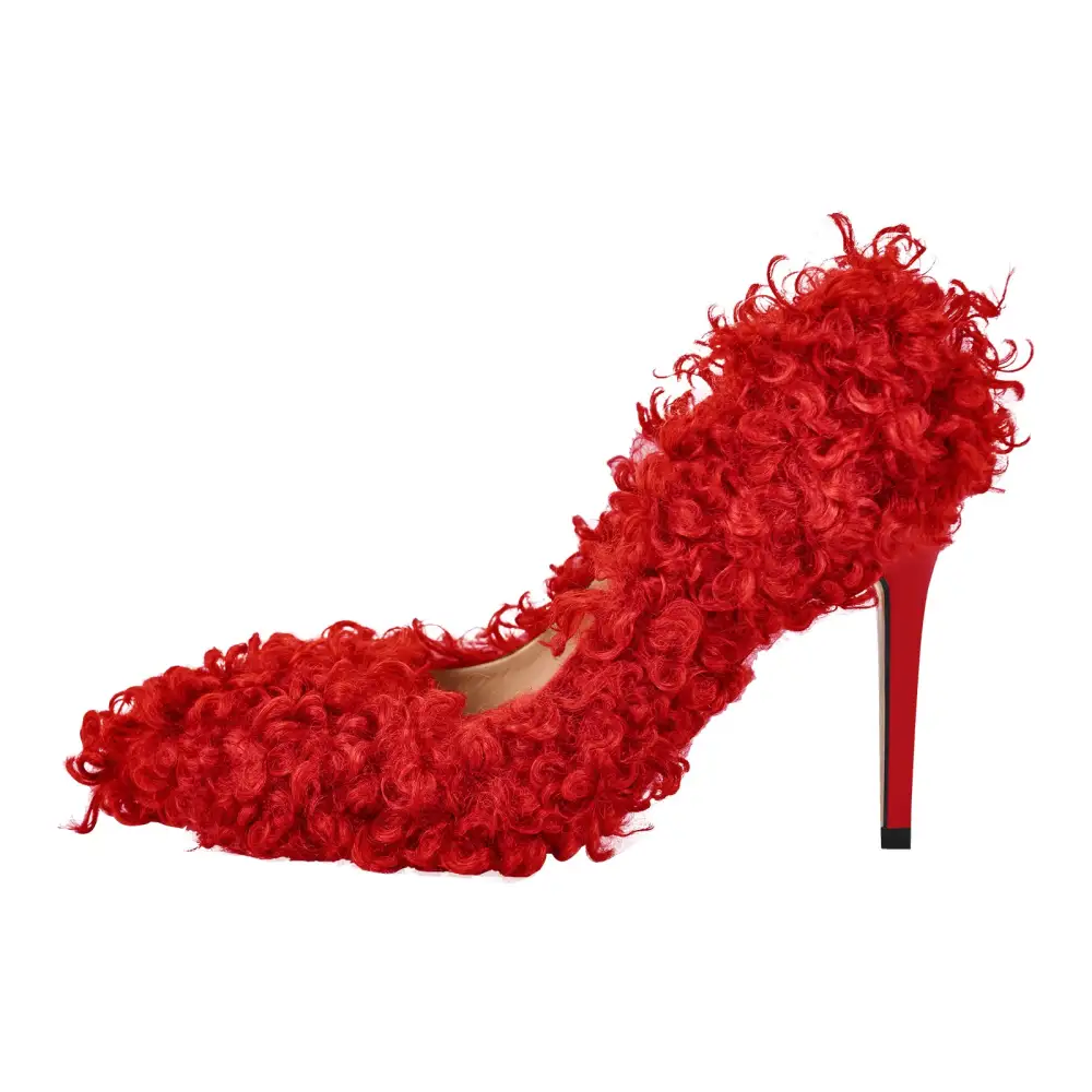 Minimal Pointed Toe Stiletto Pumps