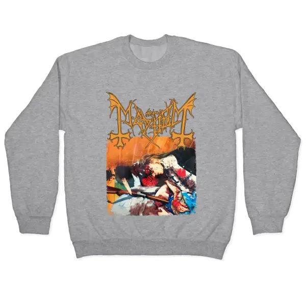 Doodle Figure Crewneck Sweatshirt