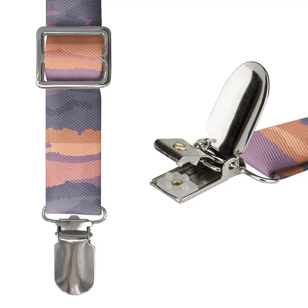 Mountain Sunset Theme Suspenders