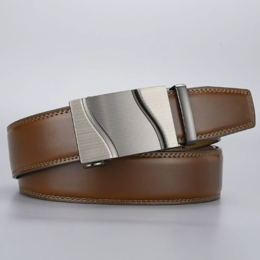 Sleek Leather Belt