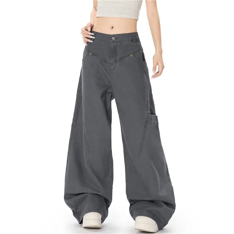 Women's Wide Leg Workwear Jeans