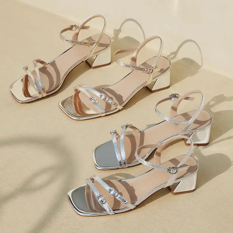 Strappy Block Heel Sandals