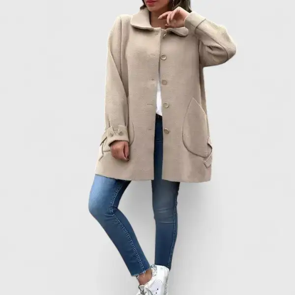 Button Front Coat
