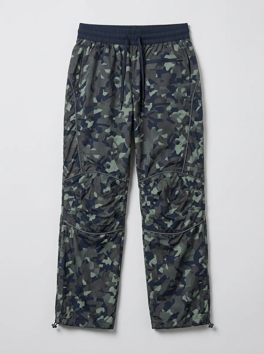 Women's Athletic Camouflage Pattern Printed Jogger Pants
