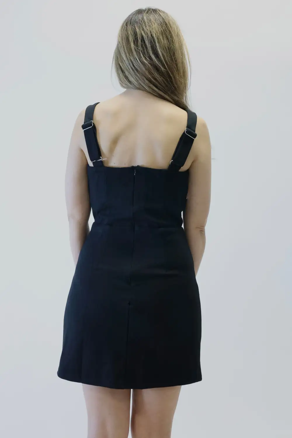 Sleeveless Square Neck Dress
