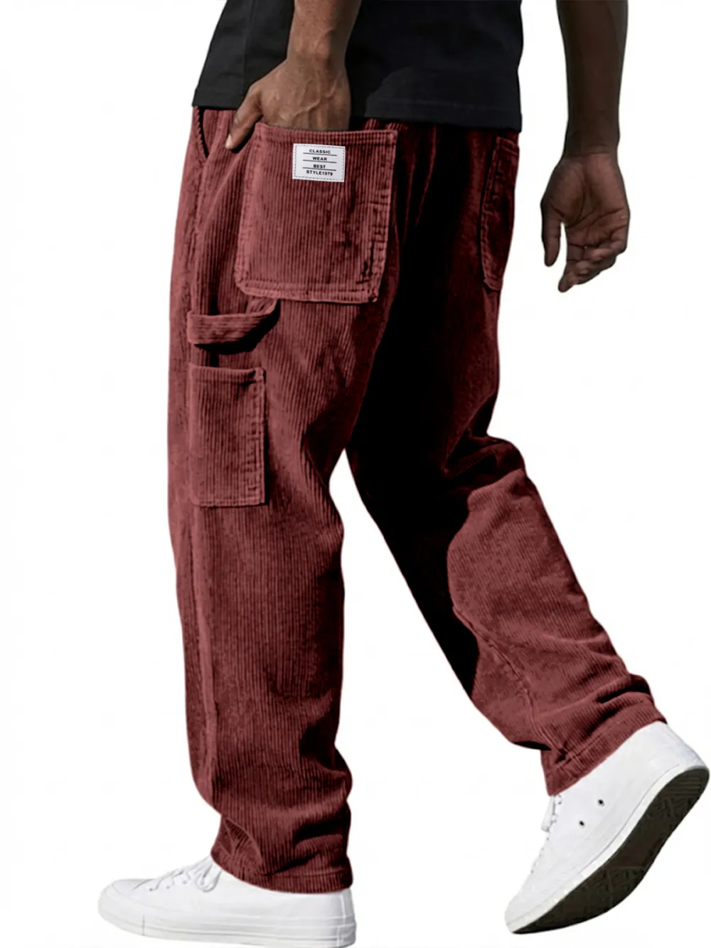 Clean Line Corduroy Utility Pants