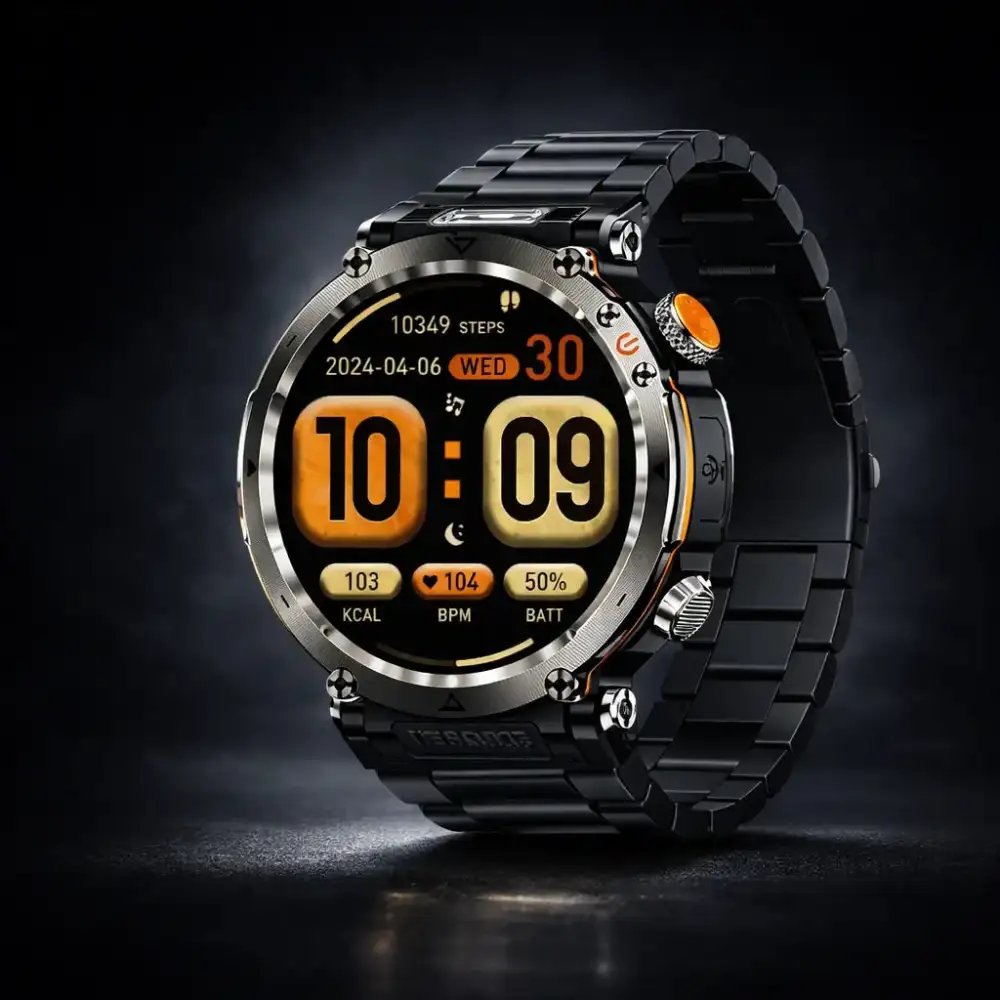 TitanCore X1 Pro – Rugged GPS Smartwatch