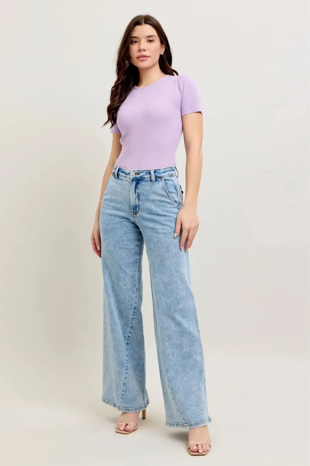 Woven Easy Layer Denim Jeans