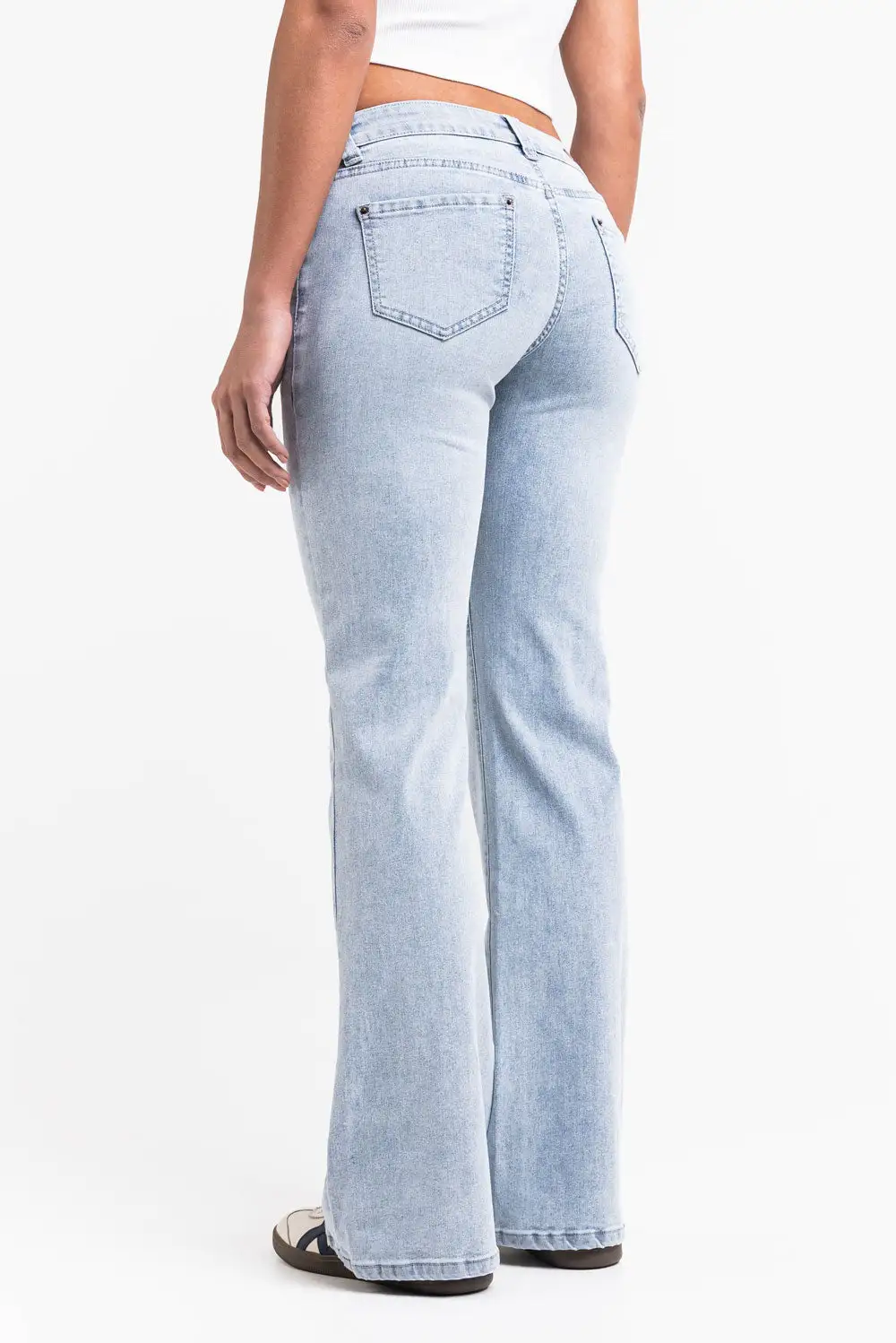 Easy Style Ultra Low Rise Bootcut Jeans