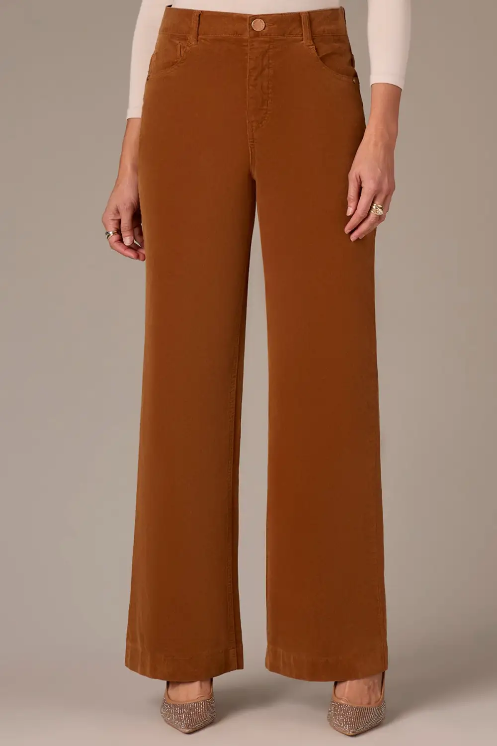 High Rise Sam Wide Leg Pants