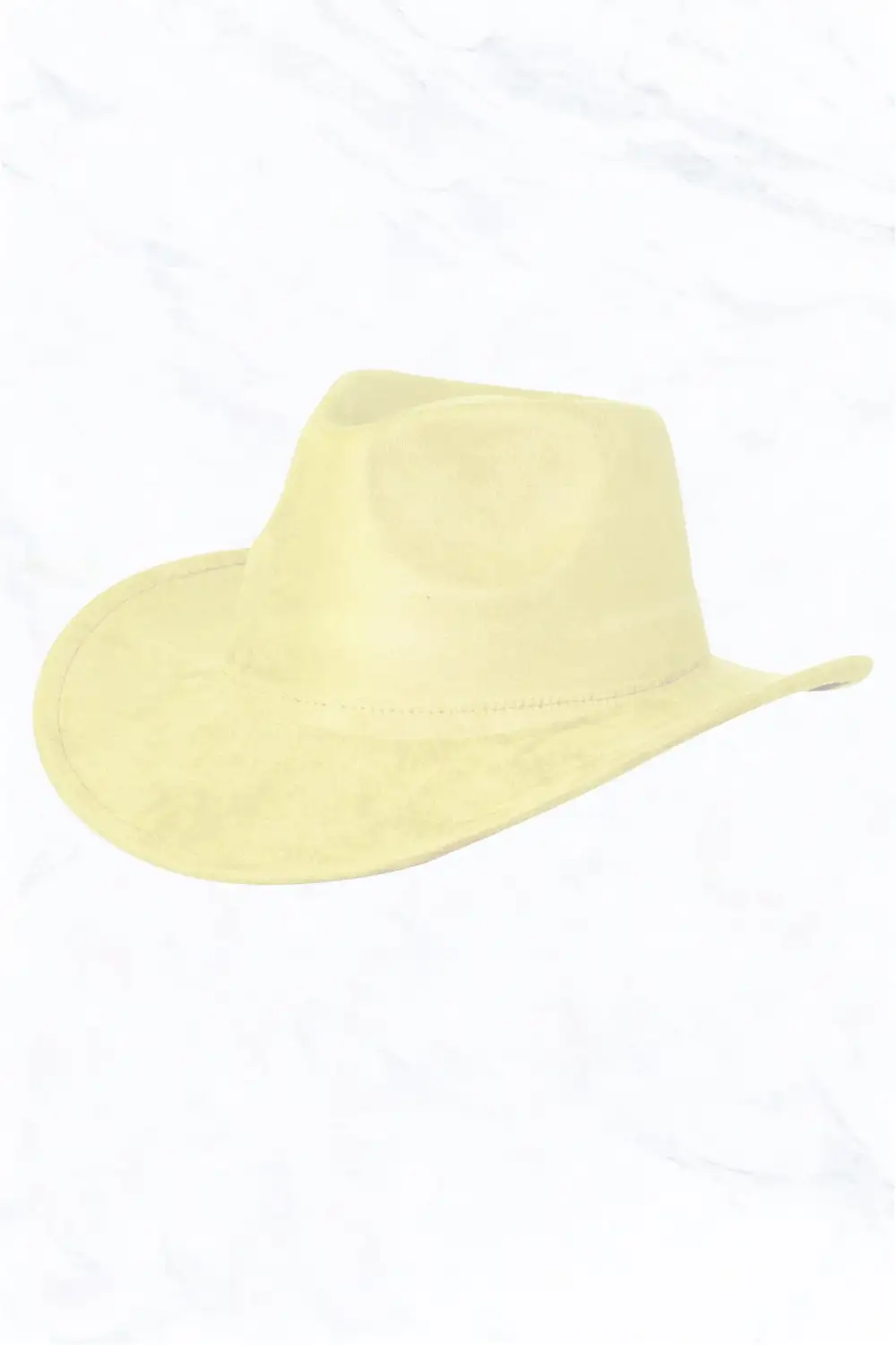 Suede Regular Cowboy Fedora Hat