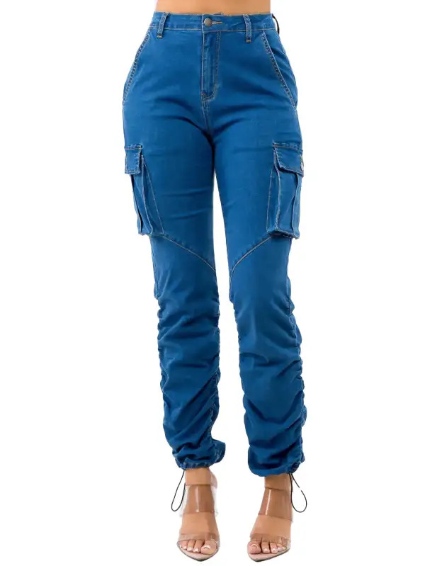 Women's Jogger High Waist Cargo Pants
