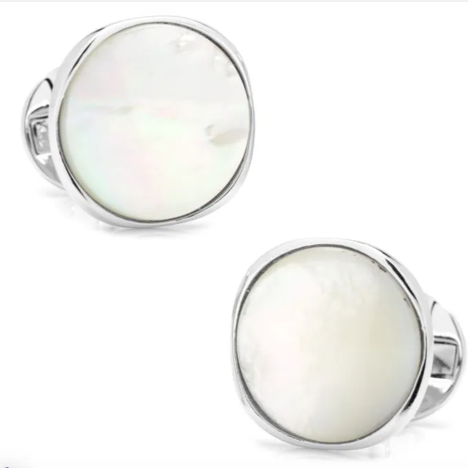Classic Mother Of Pearl Pearl Cufflinks