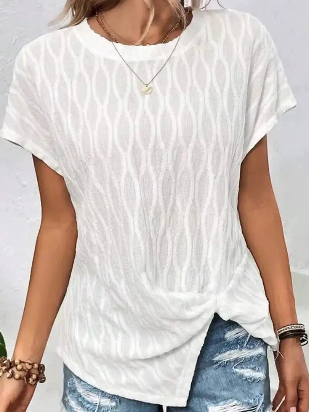 Everyday Round Neck Short Sleeve T-Shirt