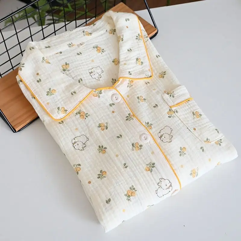 Long Sleeve Printed Pajama Set