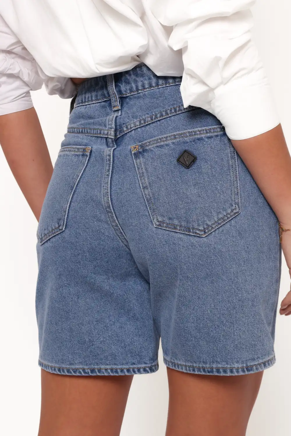 Relaxed Denim Cotton Wide Leg Casual Shorts
