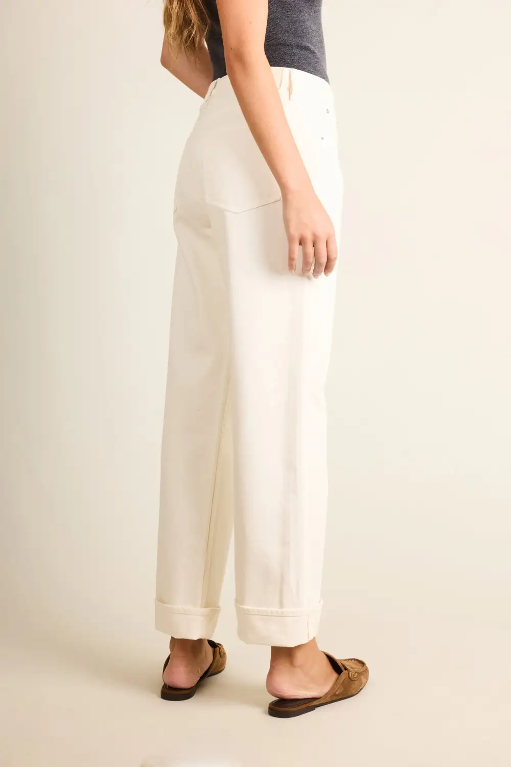 Women's Boyfriend Straight High Waist Jeans