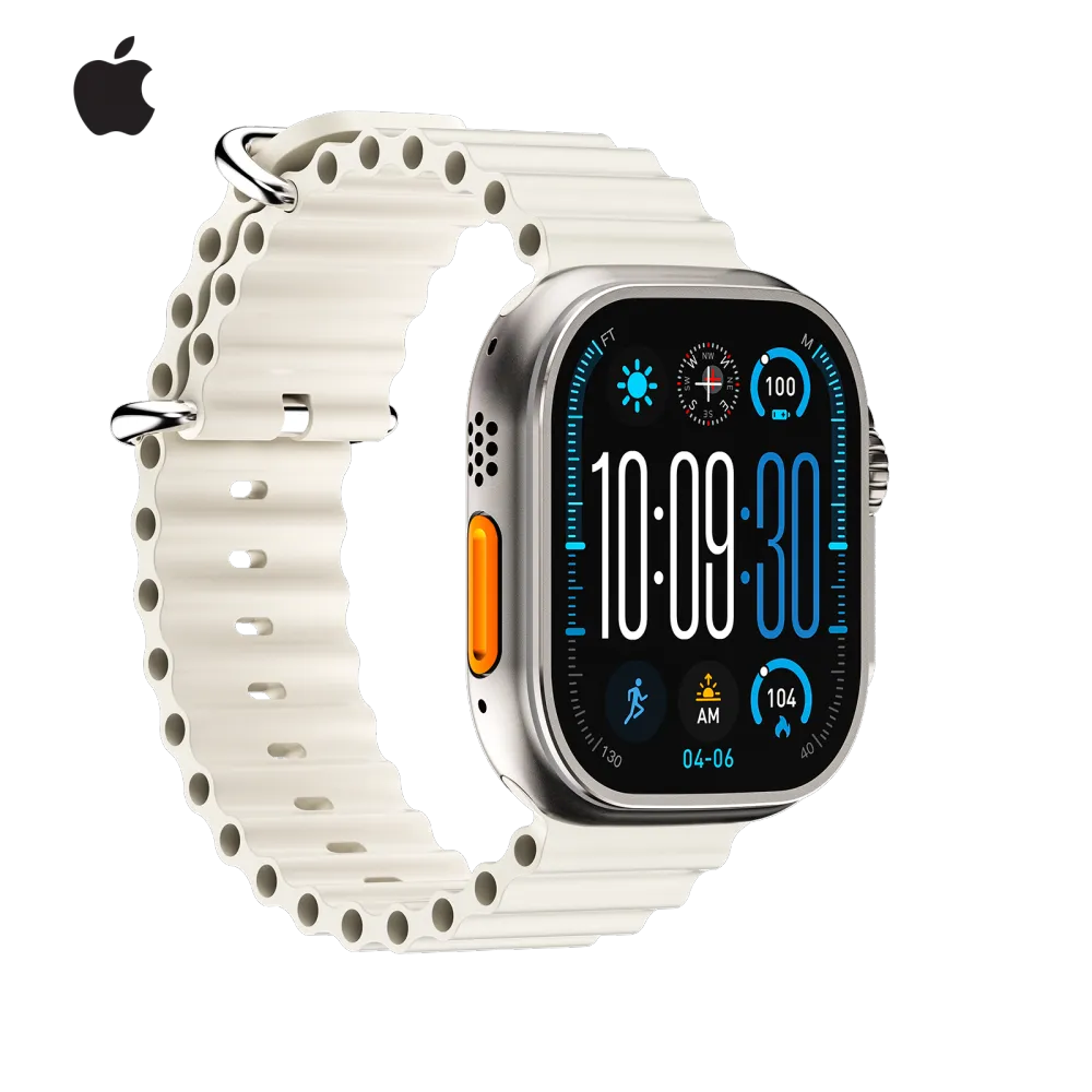 Apple Watch Ultra 3 GPS + Cellular — 49mm Titanium Case with Ocean Band