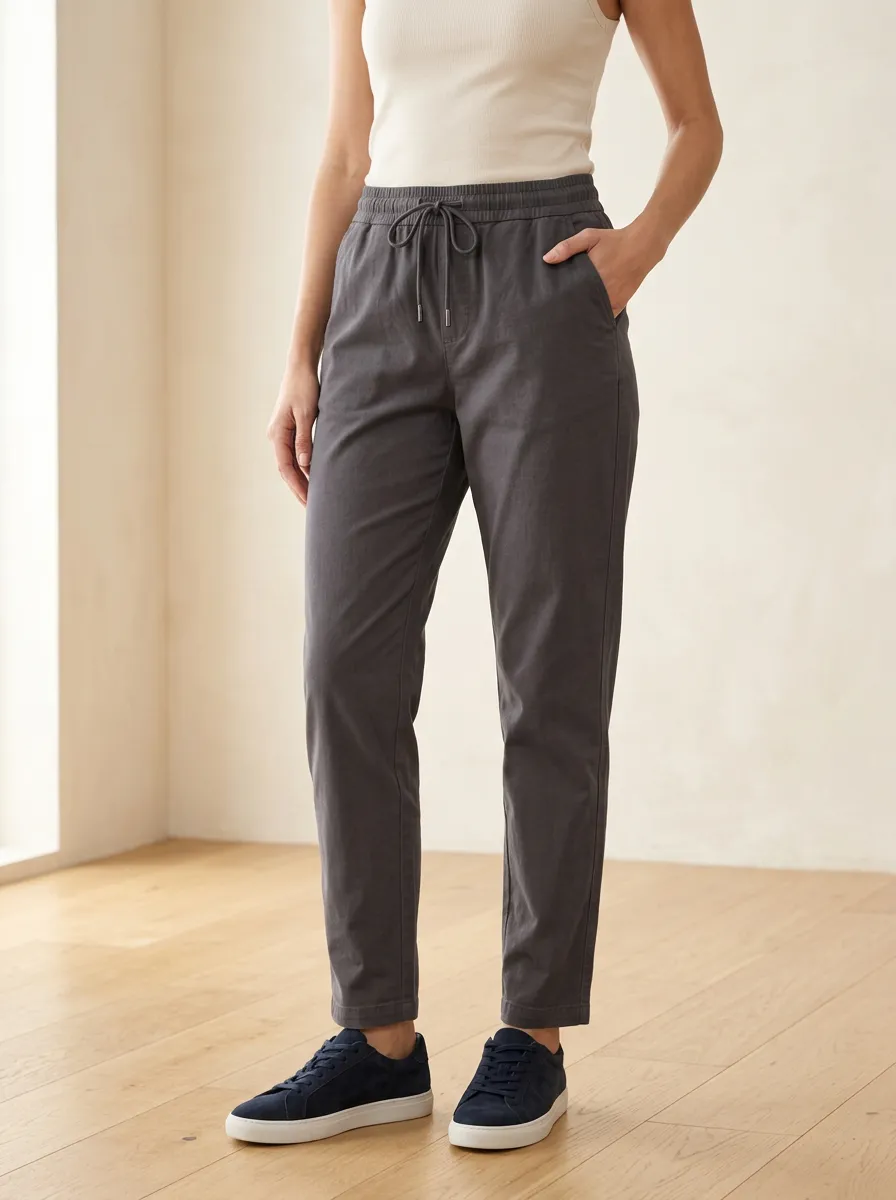 Women's Weekend Pants with Elastic Waist