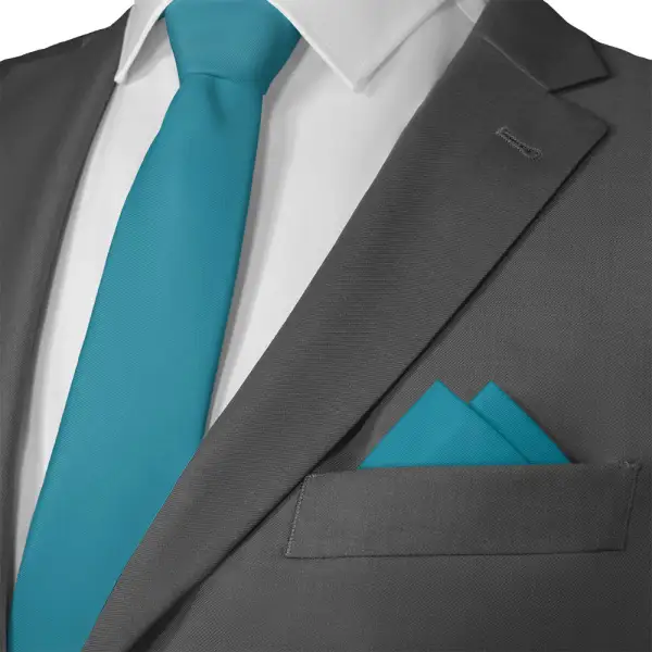 Contemporary Modern Solid Pocket Square