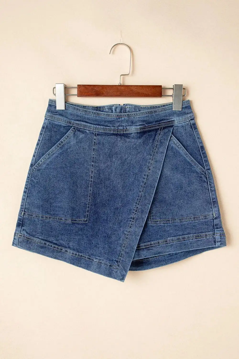 Denim Pocket Skort