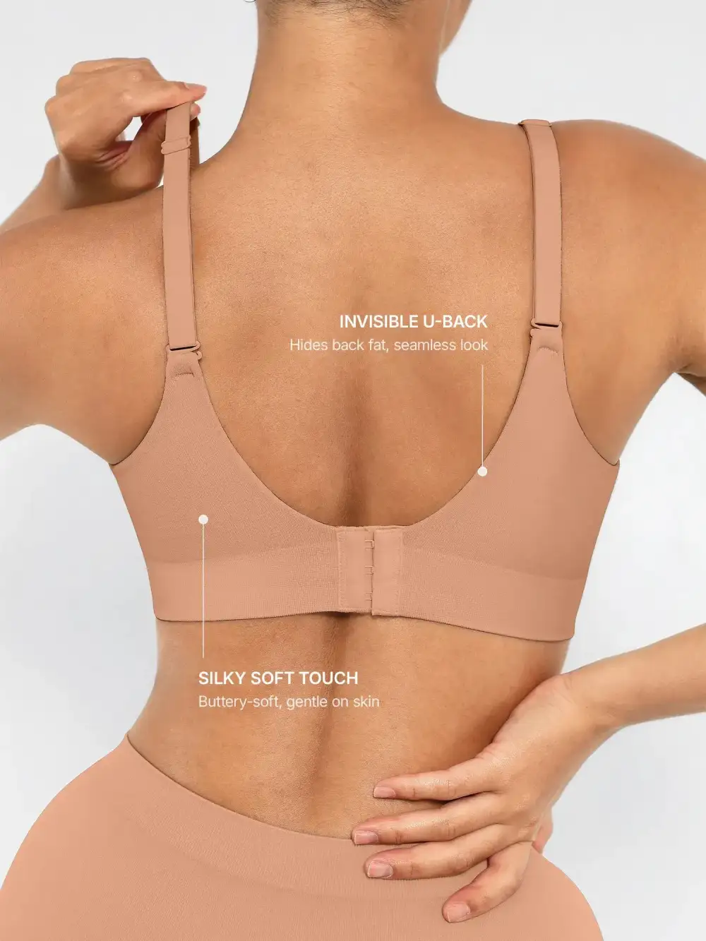 Seamless Wireless Support Bra