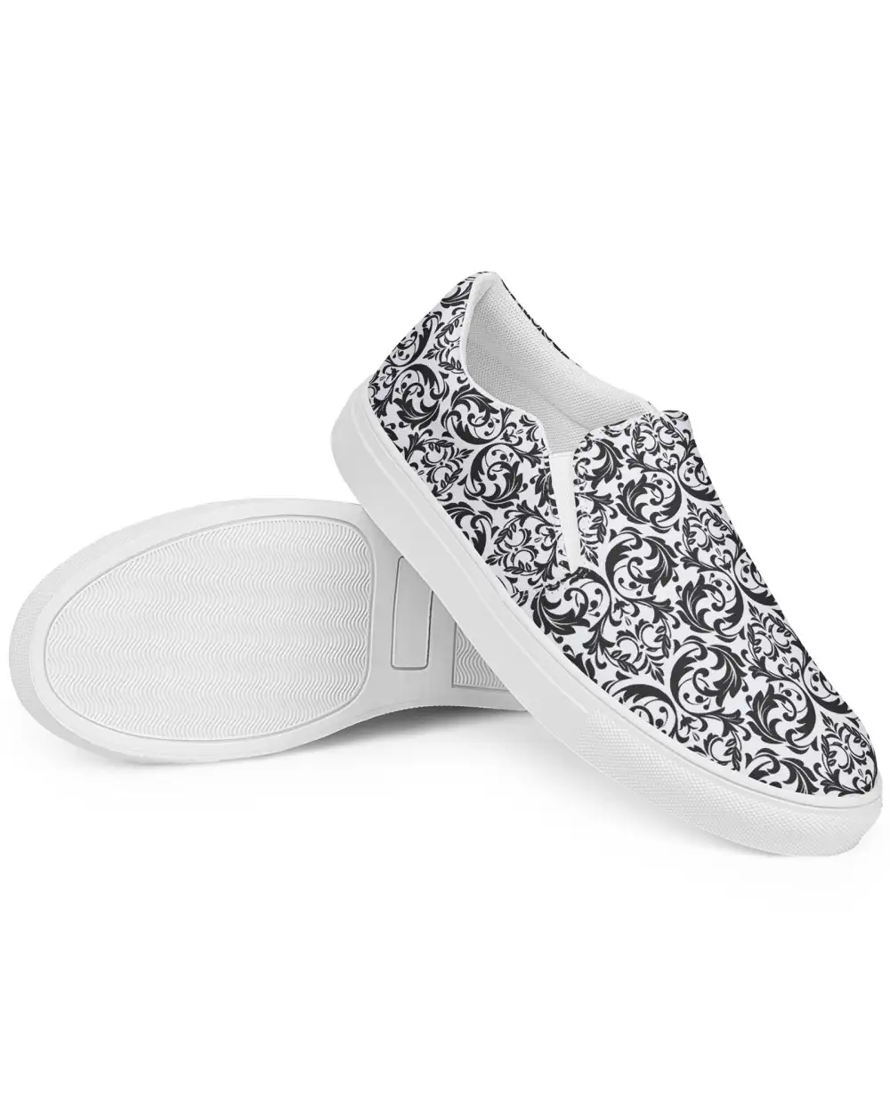 Royal Damask Slip On Shoes