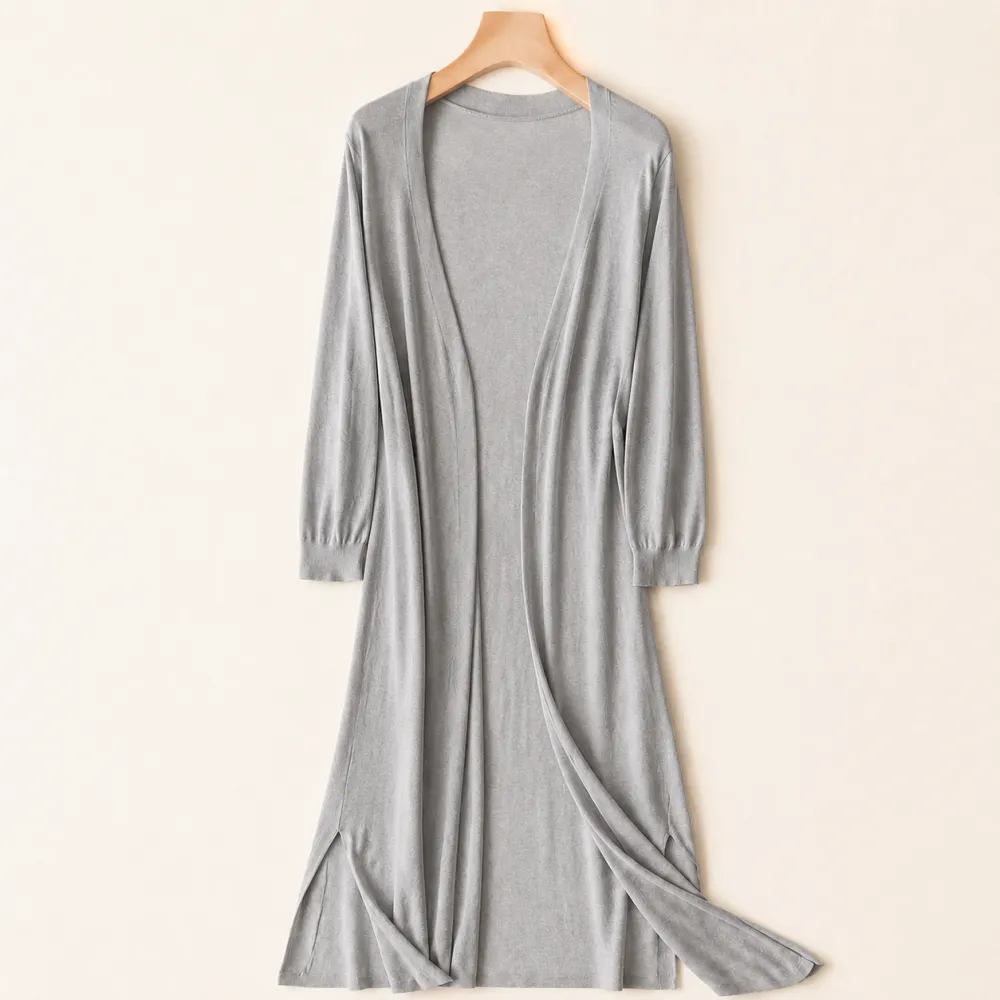 Longline Soft Knit Cardigan
