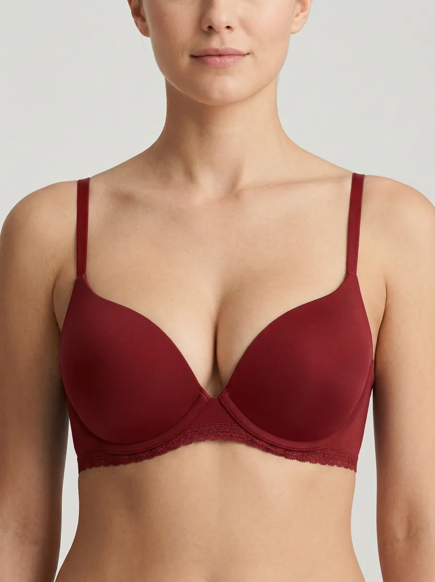 Women's Classic Padded Lace-Trim Bra