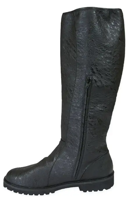 Men's Track Sole Faux Leather Everyday Boots