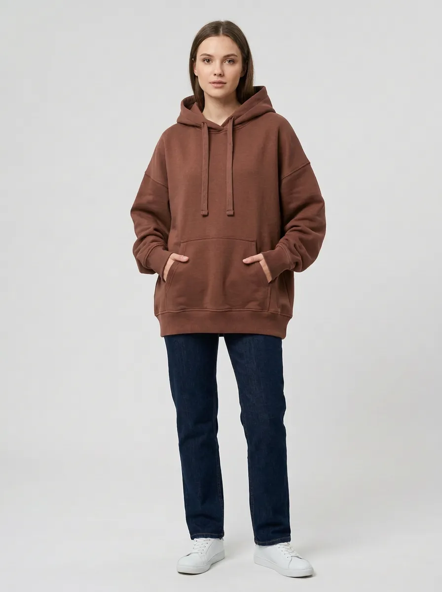 Unisex Pullover Everyday Fit Casual Hoodie