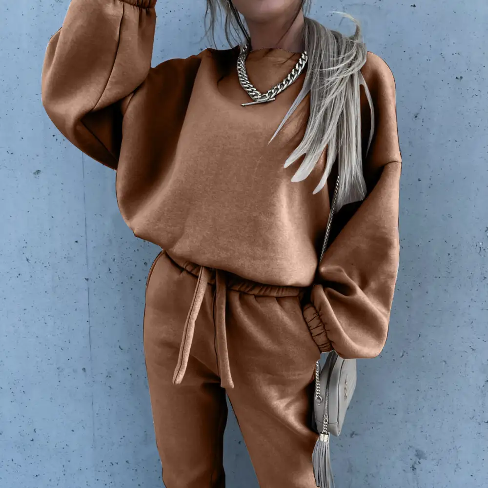 Hoodie And Pants Casual Two-Piece Set