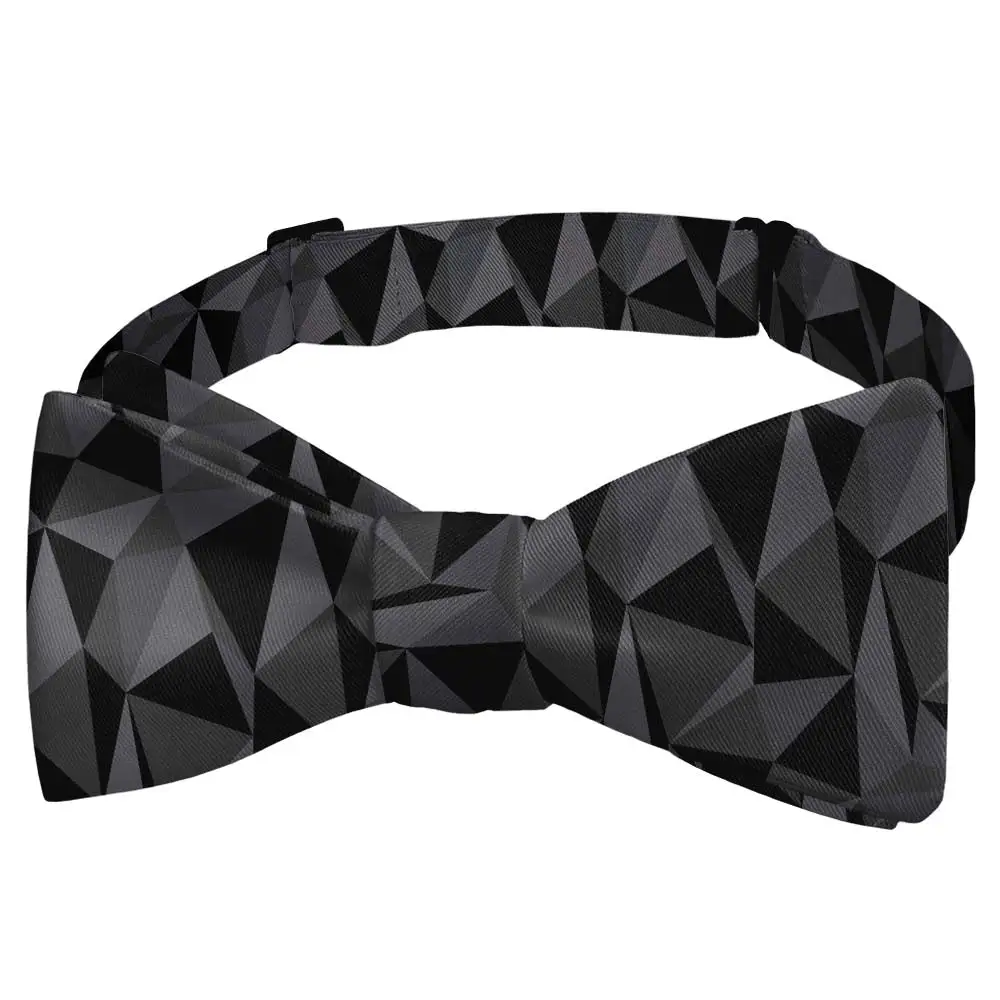 Crag Geometric Motif Bow Tie