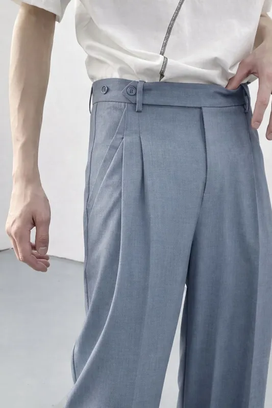 Tailored Pleated Pants