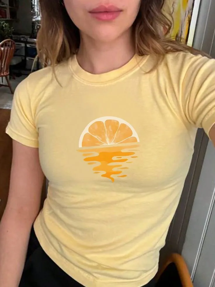 Citrus Sunset Graphic Tee