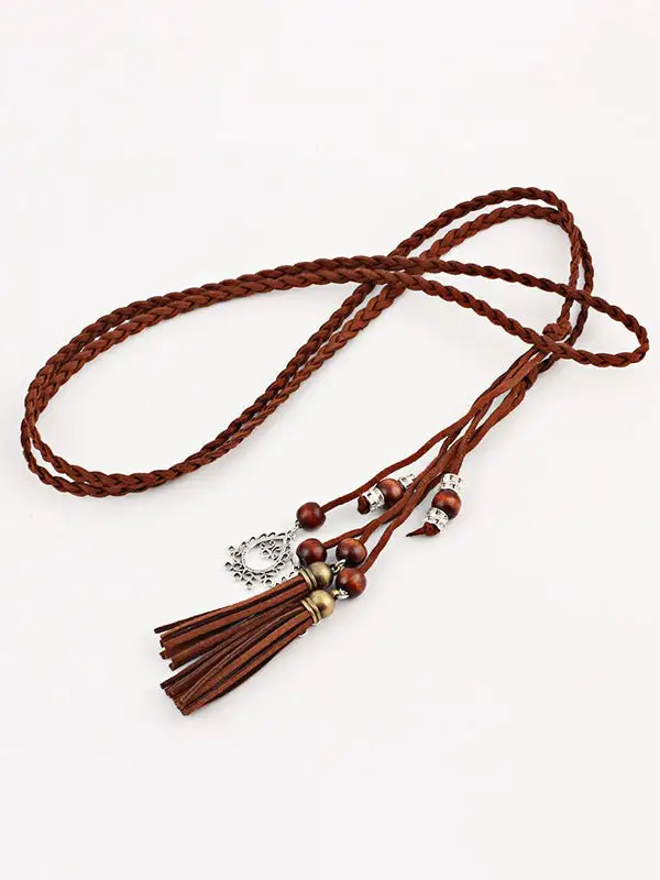 Bohemian Tassel Waist Belt