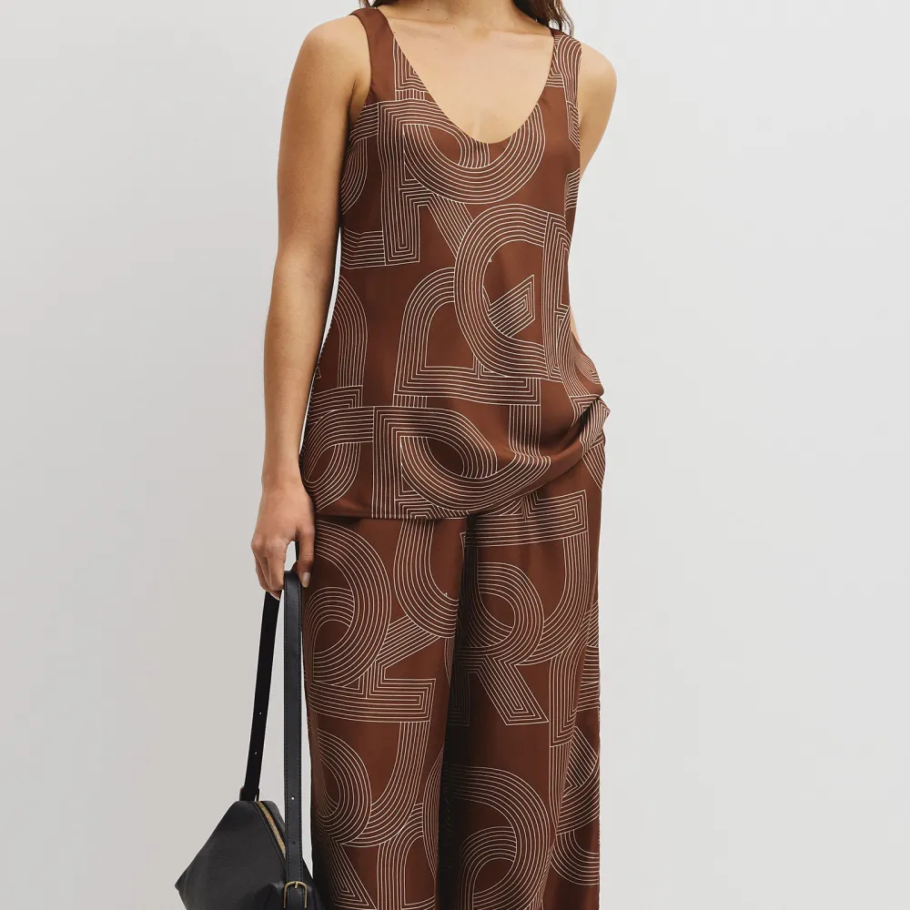 Women's Modern Silk Tank Top