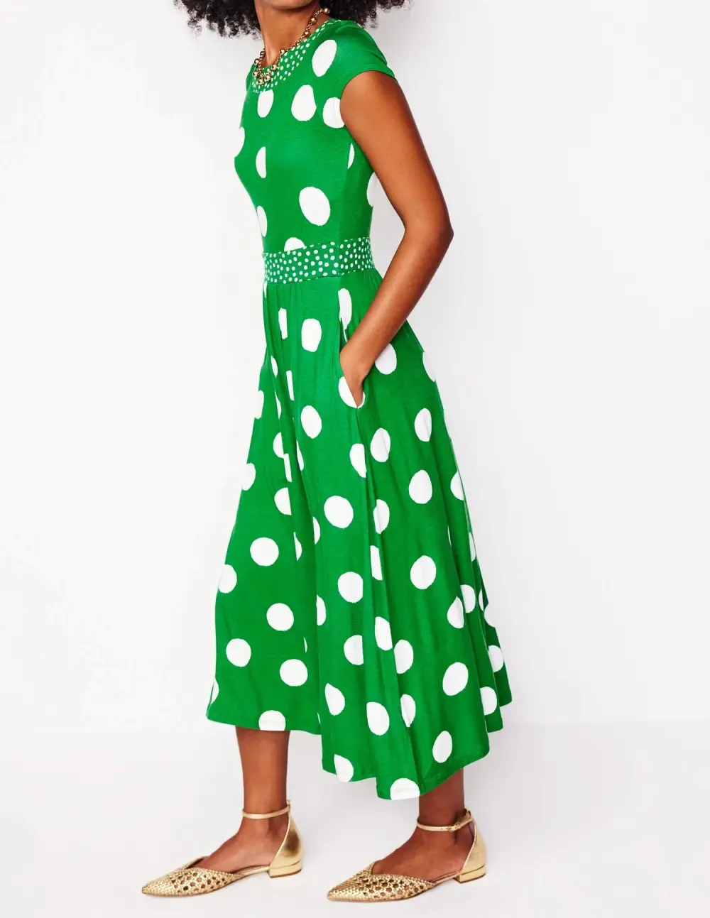 Melanie Jersey Midi Dress