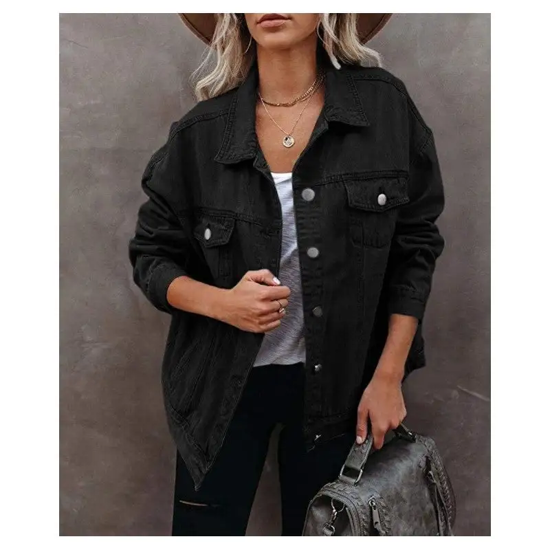 Denim Relaxed Outerwear Coat