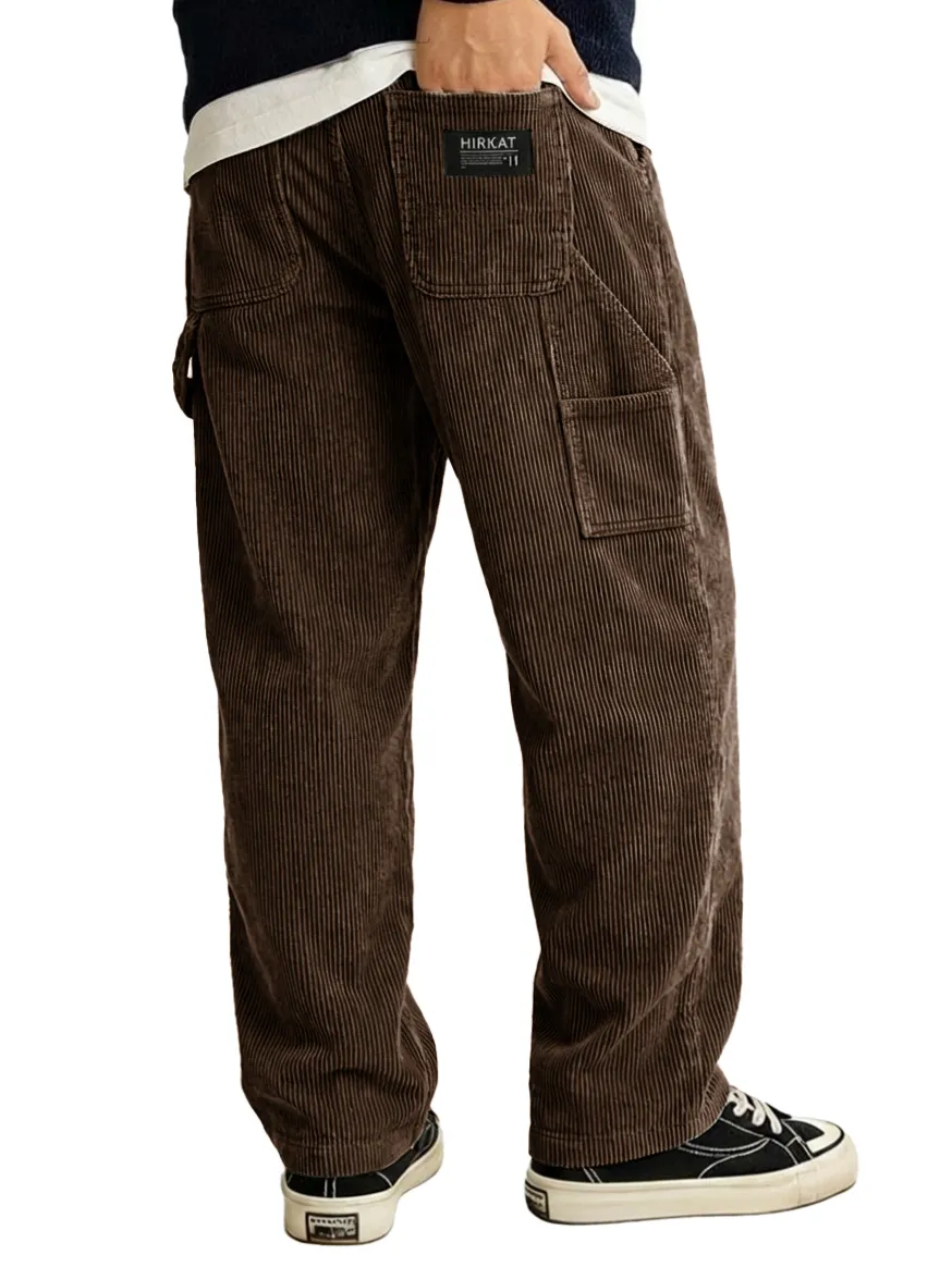 Structured Utility Pocket Relaxed Pants