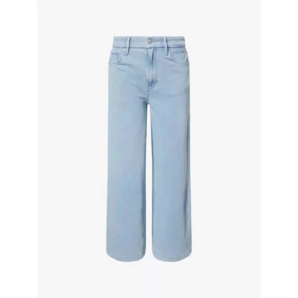Cropped Relaxed High-Rise Women's Trousers