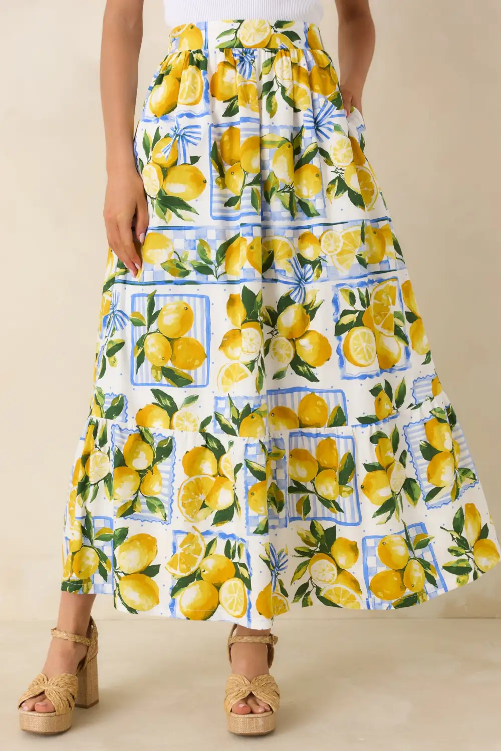 Wearable Cotton Maxi Skirt