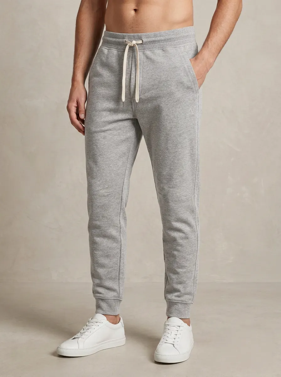 Men's Triangle Graphic Fitness Athletic Jogger Pants